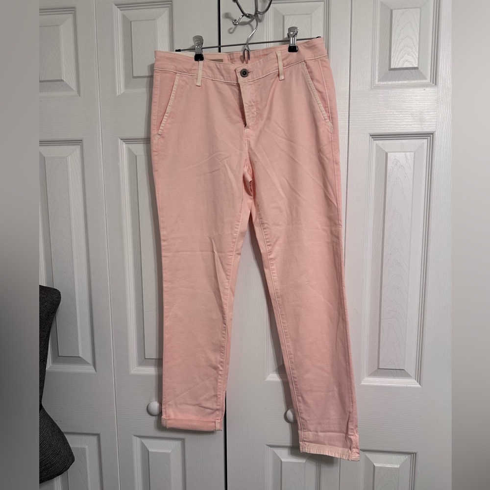 AG Adriano Goldschmied Blush Tailored Trousers Designer